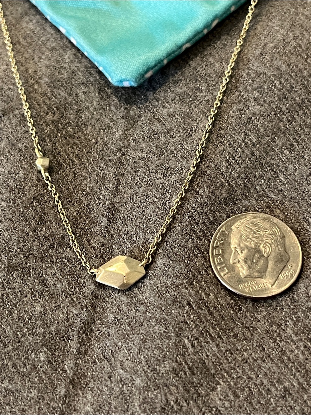 Kendra Scott Laureen Goldtone Necklace - Picture 4 of 4